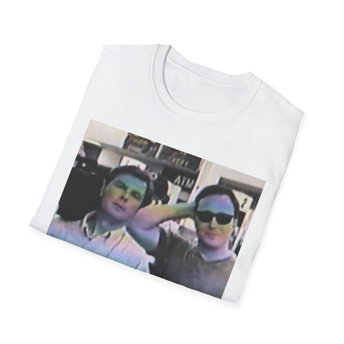 Vintage Mike & Alex Photo T-Shirt — "It's Not Conspiracy Theory - It's History!"