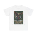 Mike Hanson Archives T-Shirt — Vintage Film Camera & Eagle Graphic